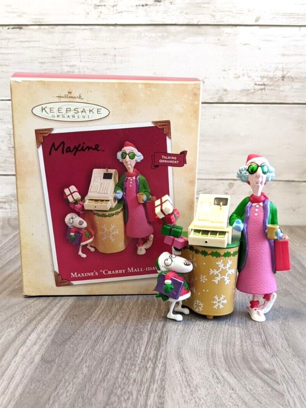 Hallmark Maxine's Crabby Mall Days Keepsake Ornament